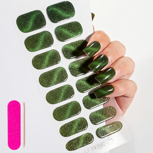 Gel strips (verde iluminado)